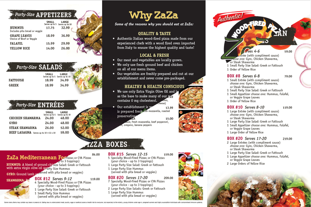 Pizza Toledo Ohio | ZaZa Woodfired Pizza